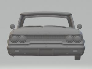 galaxie mk2 500 sedan 4doors 3D 打印模型