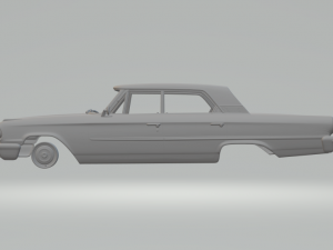 galaxie mk2 500 sedan 4doors 3D 打印模型