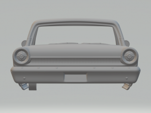galaxie mk2 500 sedan 4doors 3D 打印模型