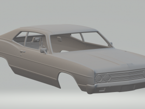 galaxie mk4 500 fastback 69 3D प्रिंट मॉडल