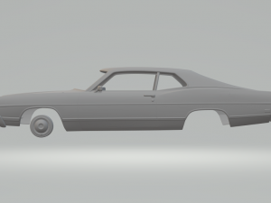 galaxie mk4 500 fastback 69 Model do druku 3D