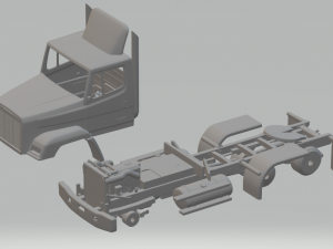 freightliner flc Modelo de impresión 3D