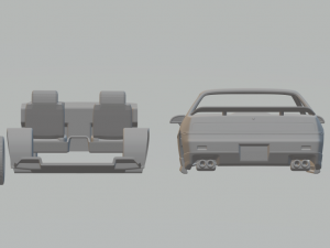 pontiac fiero gt 1985 Modelo de impresión 3D