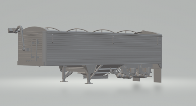 double trailer grain wilson Modelo de impresión 3D .c4d .max .obj .3ds .fbx .stl .blend 