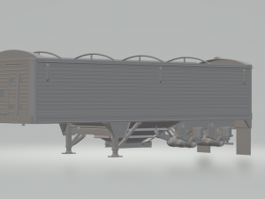 double trailer grain wilson 3D Print Model