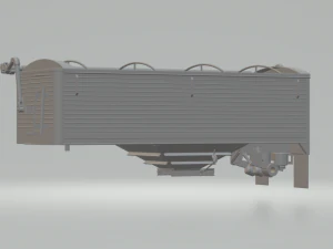 double trailer grain wilson 3D Print Model