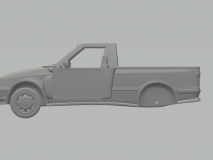 volkswagen caddy 95 3D Принт Модель