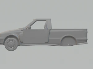 volkswagen caddy 95 3D Print Model