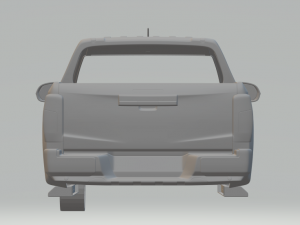 mitsubishi l200 crew cab 2019 3D Принт Модель