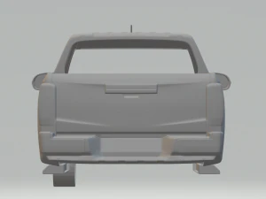 mitsubishi l200 crew cab 2019 3D Print Model