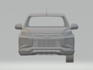 mitsubishi l200 crew cab 2019 3D Принт Модель