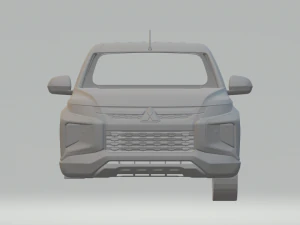 mitsubishi l200 crew cab 2019 3D Print Model