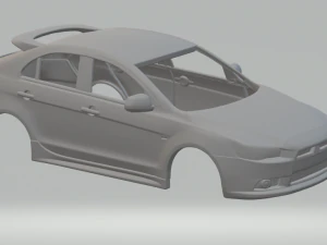 mitsubishi lancer sportback 3D Print Model