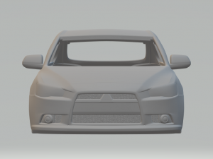 mitsubishi lancer sportback 3Dプリントモデル