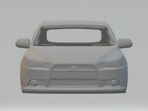 mitsubishi lancer sportback 3D Print Model