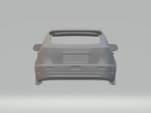 mitsubishi lancer sportback 3D Print Model