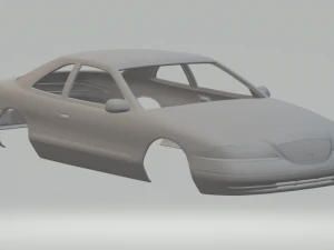 Lincoln marque mk8 1998 Modèles 3D en vedette