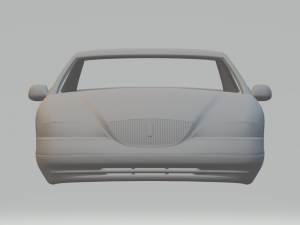 lincoln mark mk8 1998 3D Baskı Modeli