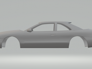lincoln mark mk8 1998 3D Baskı Modeli
