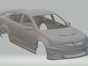 holden hsv gts 3D Print Model