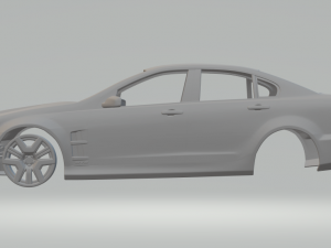 holden hsv gts 3D Print Model