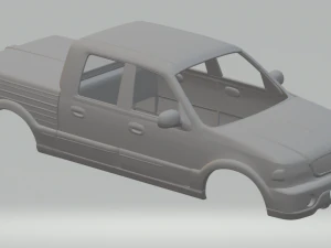 Lincoln bois noir 01 Modèles 3D en vedette