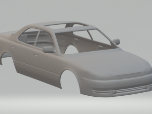 lexus es 1992 3D Print Model