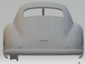 porsche 356 1948 3D Принт Модель