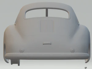 porsche 356 1948 3D Print Model
