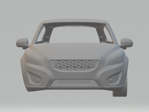 volvo c30 3D printmodel