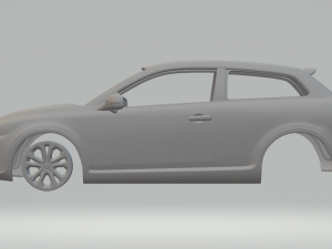 volvo c30 3D printmodel