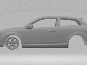 볼보 c30 3D 프린트 모델