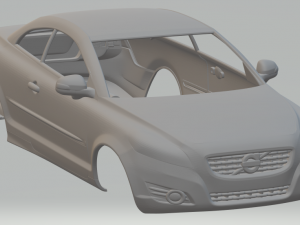 volvo c70 3D 프린트 모델