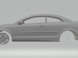 volvo c70 3D Print Model