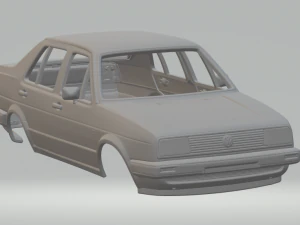 volkswagen jetta mk2 84 Modelo de Impressão 3D