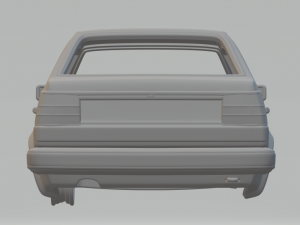 volkswagen jetta mk2 84 3Dプリントモデル