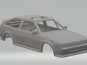 volkswagen scirocco mk2 3D प्रिंट मॉडल