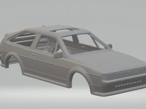 volkswagen scirocco mk2 Modelo de Impressão 3D