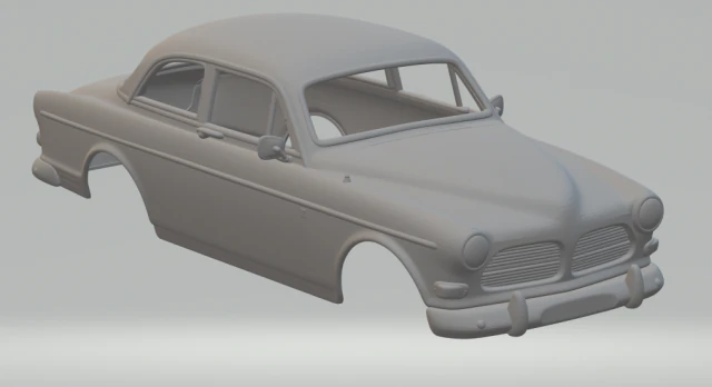 volvo amazon coupe 61 3D Print Model .c4d .max .obj .3ds .fbx .stl .blend 