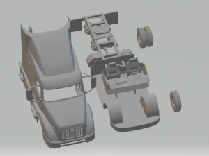 volvo 630 truck 2012 3D Print Model
