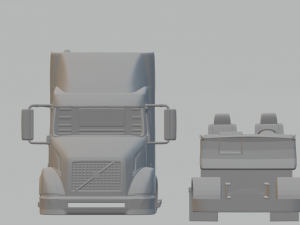 volvo 630 truck 2012 3D Принт Модель