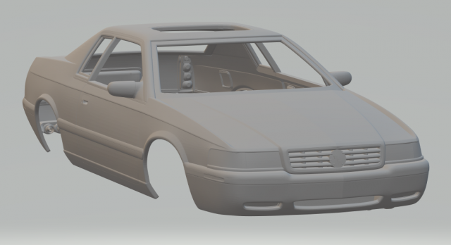cadillac eldorado mk8 3D Принт Модель .c4d .max .obj .3ds .fbx .stl .blend 