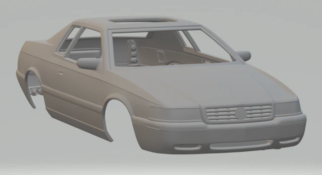 cadillac eldorado mk8 3D Print Model .c4d .max .obj .3ds .fbx .stl .blend 