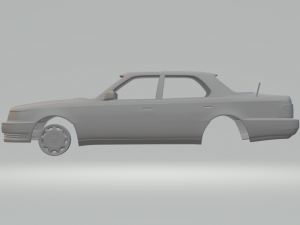 lexus ls mk1 89 3Dプリントモデル