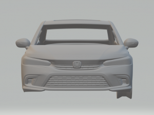 honda civic mk11 sedan 22 3D Print Model