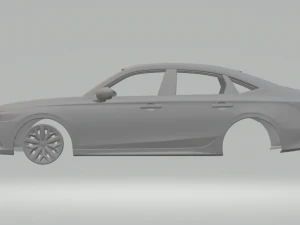 honda civic mk11 sedan 22 3D Print Model