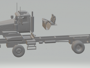 western-star 4900 3D Print Model