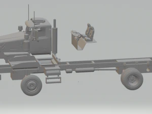 western-star 4900 3D Print Model
