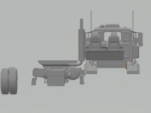 western-star 4900 3D Print Model