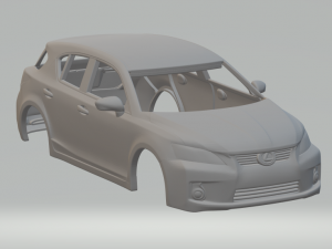 lexus ct 200 h 2011 3D Print Model